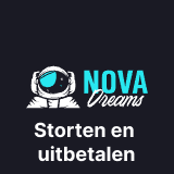 NovaDreams Storten en uitbetalen